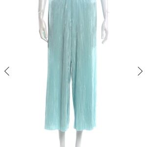 Alice + Olivia Mint Wide-Leg Pants